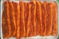 Bauchfleisch gewürzt